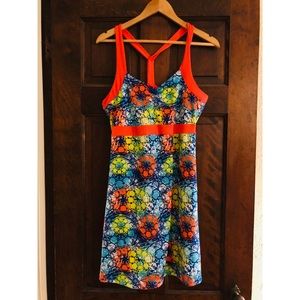 Bright and Cute Lola Athletic Racerback Dress, L